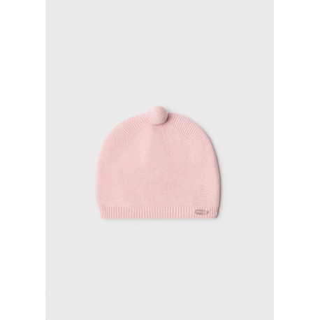 GORRO TRICOT NIÑA REF 9671 ROSA BABY
