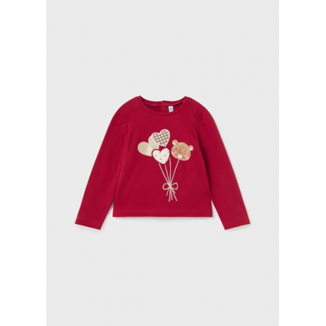 CAMISETA MANGA LARGA REF 2010 ROJO
