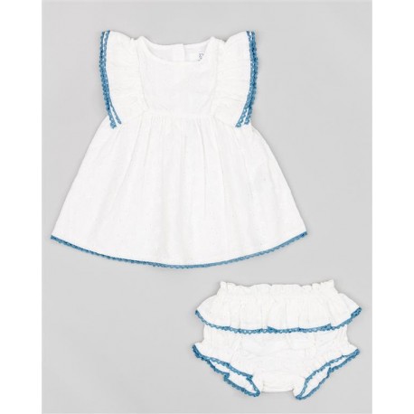 VESTIDO ZIPPY REF 23011 BLANCO