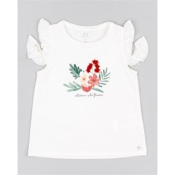 CAMISETA ZIPPY NIÑA REF 23019 BLANCA