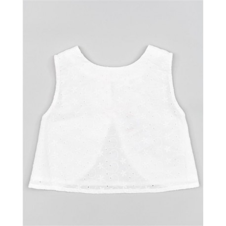 BLUSA OJALILLO ZIPPY REF 23015 BLANCO