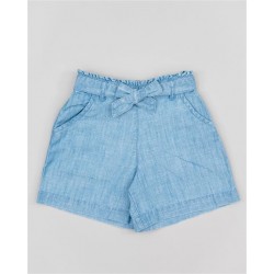 SHORT ZIPPY NIÑA CHAMBRAY REF 23010