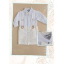 CONJUNTO BORDINO NIÑO REF 1283 CRUDO
