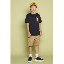 CAMISETA NIÑO REF 5943 AZUL OSCURO