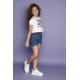 SHORT NIÑA REF  8937 DENIM MEDIO