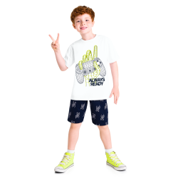 CONJUNTO NIÑO KYLY REF 112208 BLANCO