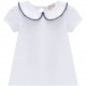 JARDINERA + BLUSA NIÑA REF 14959 AZUL