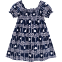 VESTIDO MILON NIÑA REF 15004 MARINO