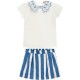 CONJUNTO MILON NIÑA REF 15008 AZUL