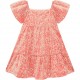 VESTIDO MILON NIÑA REF 15016 NARANJA