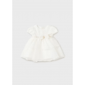 VESTIDO NIÑA REF 2857 CRUDO