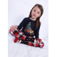 PIJAMA NAVIDAD NIÑA REF 4778 MARINO