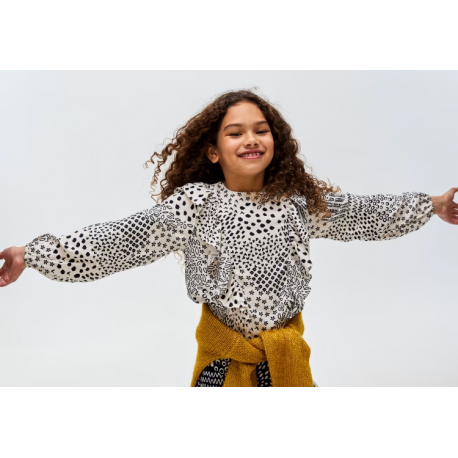 BLUSA JUNIOR NIÑA REF 7177 ESTAMPADA