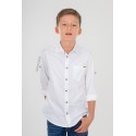 CAMISA MANGA LARGA REF 1084 BLANCA