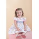VESTIDO BORDINO NIÑA REF 6035 ESTAMPADO