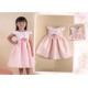 VESTIDO BORDINO NIÑA REF 6017 ROSADO