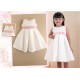 VESTIDO BORDINO REF 6018 CRUDO-ROSADO