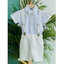 CONJUNTO NIÑO BAUTIZO REF 978 CRUDO