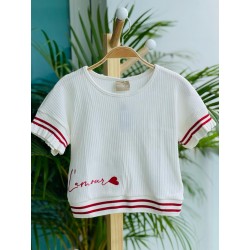 BLUSON MILON NIÑA REF 14984 ROJO