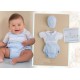 CONJUNTO BORDINO NIÑO REF 1291 AZUL
