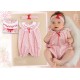 MAMELUCO BORDINO NIÑA REF 5996 ROJO