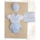 CONJUNTO BORDINO NIÑO REF 1291 AZUL