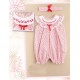MAMELUCO BORDINO NIÑA REF 5996 ROJO