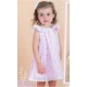 VESTIDO BORDINO NIÑA REF 6013 ROSADO