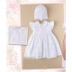 VESTIDO BORDINO REF 6010 BLANCO
