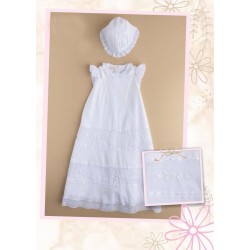 FALDELLIN BORDINO NIÑA REF 5916 BLANCO