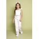 CROP TOP NIÑA REF 6263 BLANCO