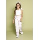CROP TOP NIÑA REF 6263 BLANCO