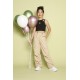 CROP TOP NIÑA REF 6265 NEGRO