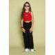 CROP TOP NIÑA REF 6265 ROJO