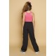 CROP TOP NIÑA REF 6265  FUCSIA