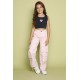 CROP TOP NIÑA REF 6266 MARFIL