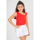 CONJUNTO NIÑA REF 5158 BLANCO-ROJO