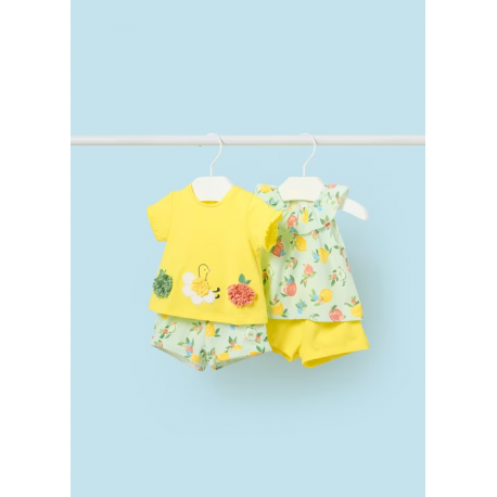 CONJUNTO X4 PIEZAS REF 1634 MANZANILLA