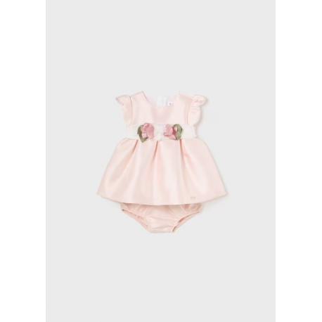 VESTIDO BABY NIÑA REF 1823 NUDE
