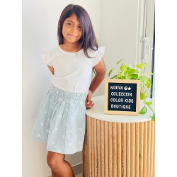 BLUSA NIÑA REF 316-1011 BLANCA