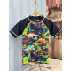 CAMISETA BAÑADOR REF 215-1036AL AZUL TORMENTA
