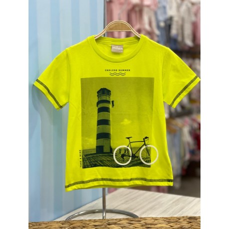 CAMISETA MILON NIÑO REF 15101 VERDE