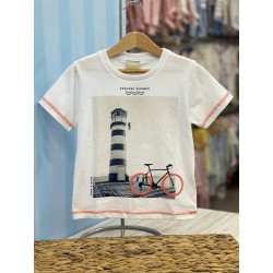 CAMISETA MILON NIÑO REF 15101 BLANCA