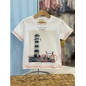 CAMISETA MILON NIÑO REF 15101 BLANCA