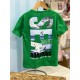 CAMISETA KYLY NIÑO REF 112185  VERDE
