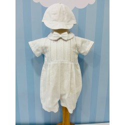 MAMELUCO BAUTIZO REF 1133 BLANCO