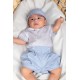BORDINO CONJUNTO NIÑO REF 1343 BLANCO-AZUL
