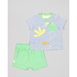 CONJUNTO NIÑO LOSAN REF 602-24013 VERDE CLARO