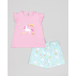 CONJUNTO BABY NIÑA REF 602-24004 ROSA