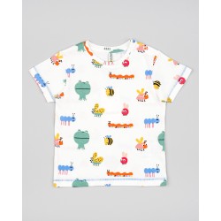 CAMISETA BABY NIÑO REF 303-24004 CRUDO